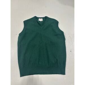 VTG Clansman Pure New Wool Sweater Vest Men’s L Scotland Fair Isle